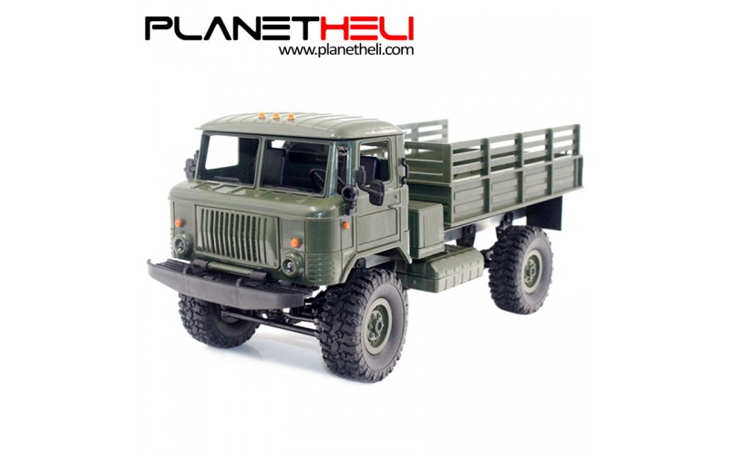 WPL WPLB-24 1/16 RTR 4 WD RC Military Truck 2.4GHZ RC Toys Models